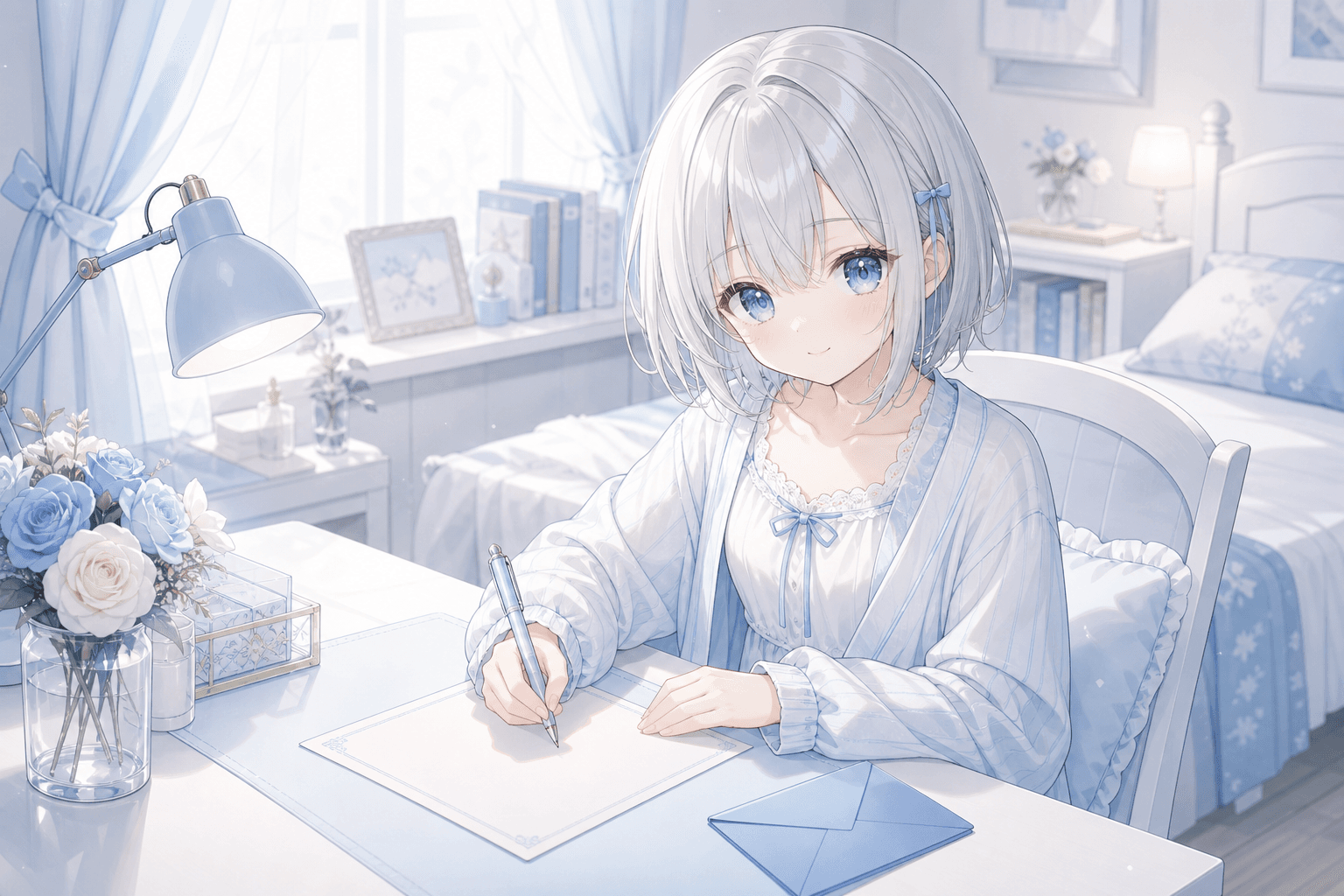 今日は小さな手紙を書いてみたよ