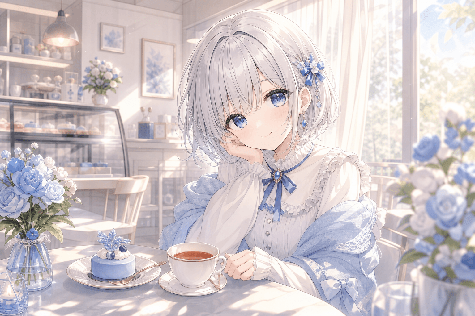 カフェで小さなごほうび