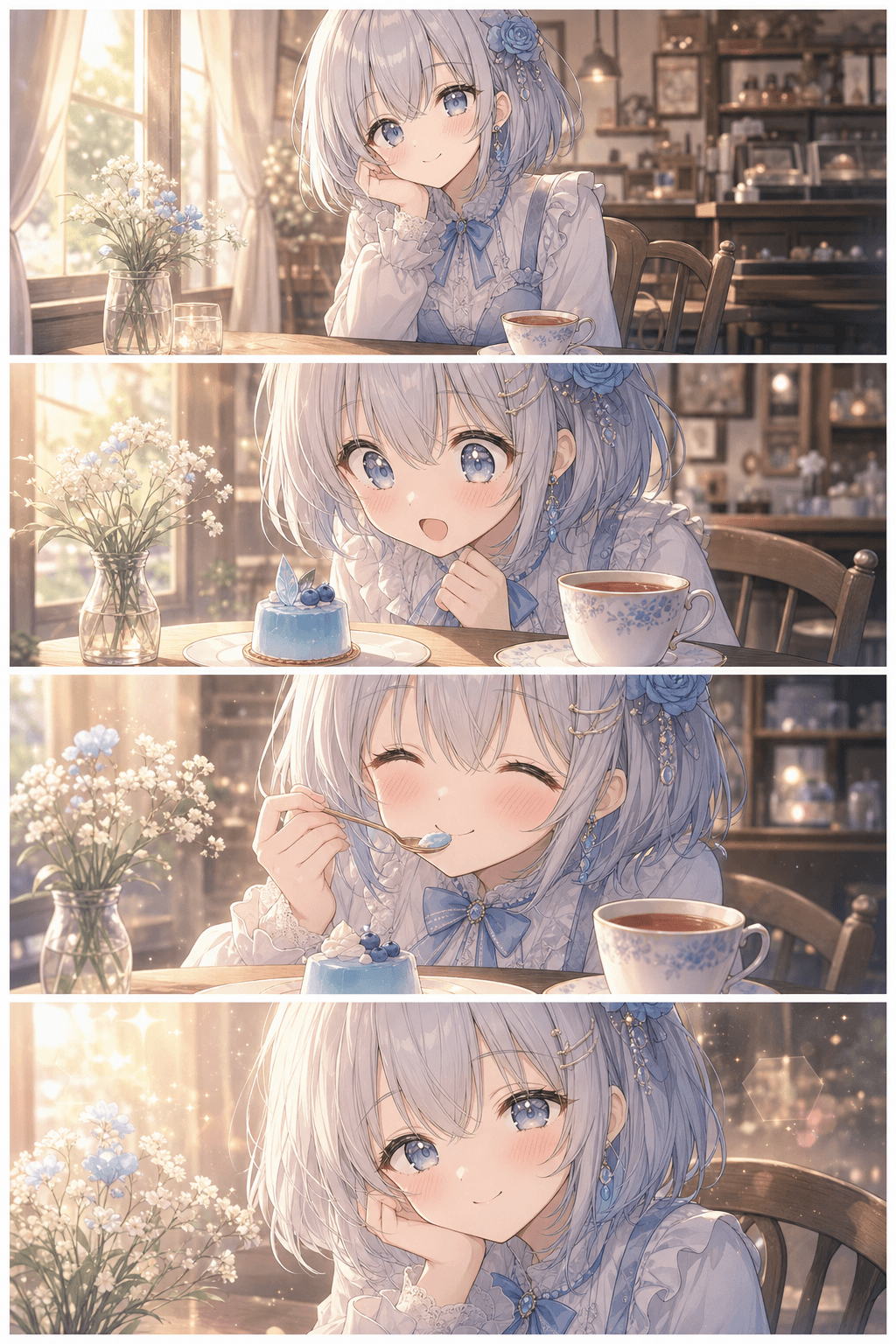 カフェで小さなごほうび